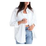 Gameday Social Women's Nebraska Cornhuskers Ripley Button Long Sleeve Button Up - Thumbnail 2 of 3