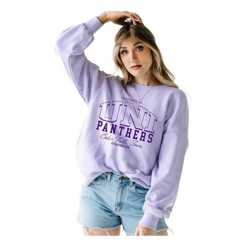 Gameday Social Women's Northern Iowa Panthers Sanders Crew - Primary Image