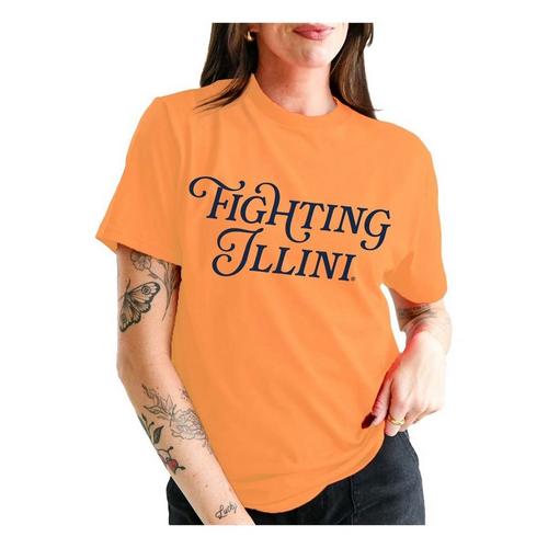 Gameday Social Women's Illinois Fighting Illini Rafaella T-Shirt - Primary Image