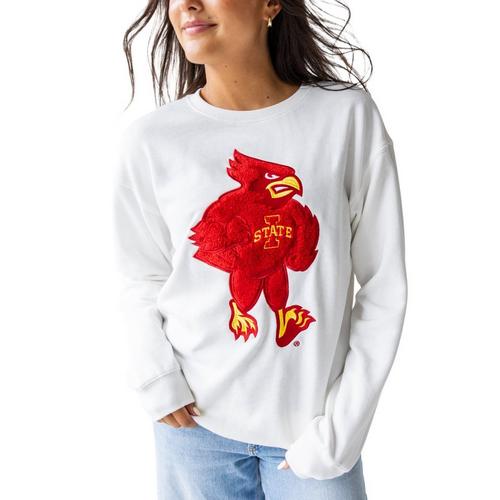 Gameday Social Women's Iowa State Cyclones Chenille Mascot Crew - Primary Image