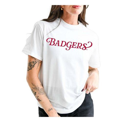 Gameday Social Women's Wisconsin Badgers Rafaella T-Shirt - Primary Image