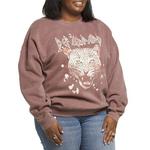Women's Goodie Two Sleeves Plus Size Def Leppard Tiger Crewneck Sweatshirt - Thumbnail 2 of 3