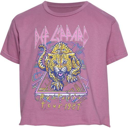 Girls' Goodie Two Sleeves Def Leppard Crouching Leopard T-Shirt - Primary Image