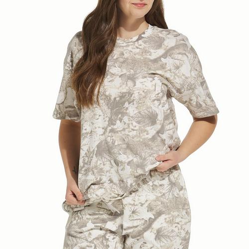Women's Goodie Two Sleeves Camo Oversized T-Shirt - Primary Image