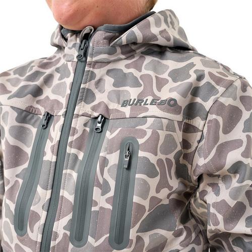 Kids' Burlebo Challenger Hooded Softshell Jacket - Primary Image