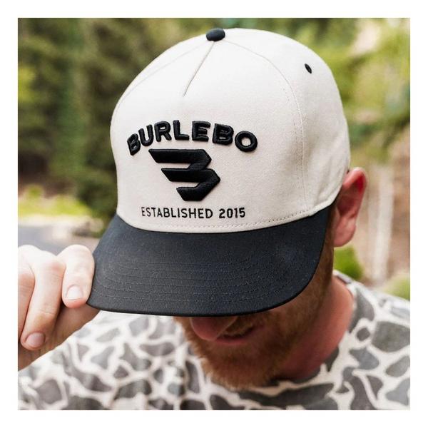 BURLEBO Men's  3D Flying B Logo Hunting Adjustable Hat