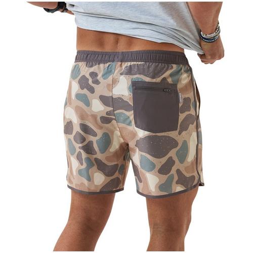 Men's Burlebo Volley Swim Trunks - Primary Image