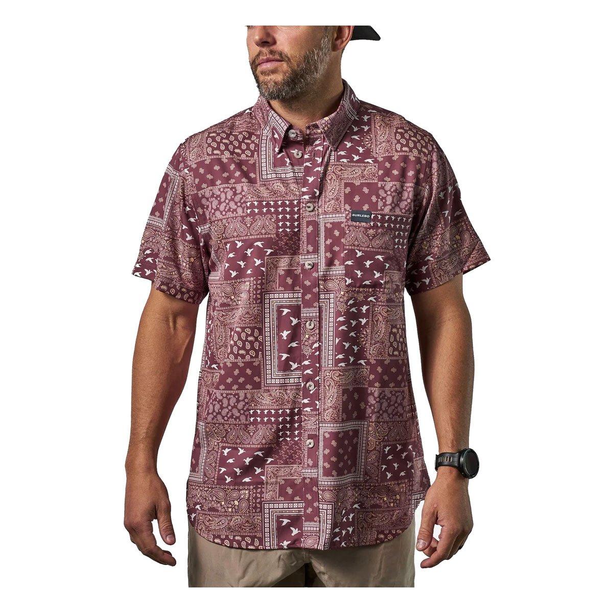 Men's BURLEBO Performance Button Up Shirt - BURLEBO