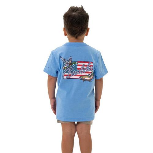 Kids' Burlebo Patch Flag T-Shirt - Primary Image