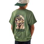 Kids' Burlebo Mallard Camo Dog T-Shirt - Thumbnail 1 of 4