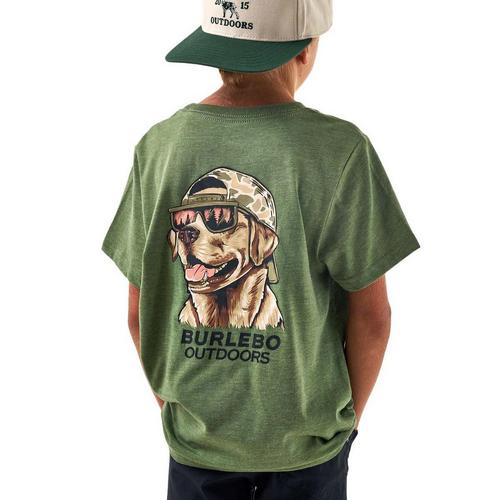 Toddler Burlebo Mallard Camo Dog T-Shirt - Primary Image
