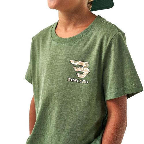 Kids' Burlebo Mallard Camo Dog T-Shirt - Primary Image