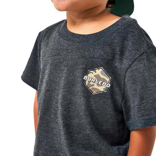 Toddler Burlebo Rad Dude Deer Camo T-Shirt - Primary Image