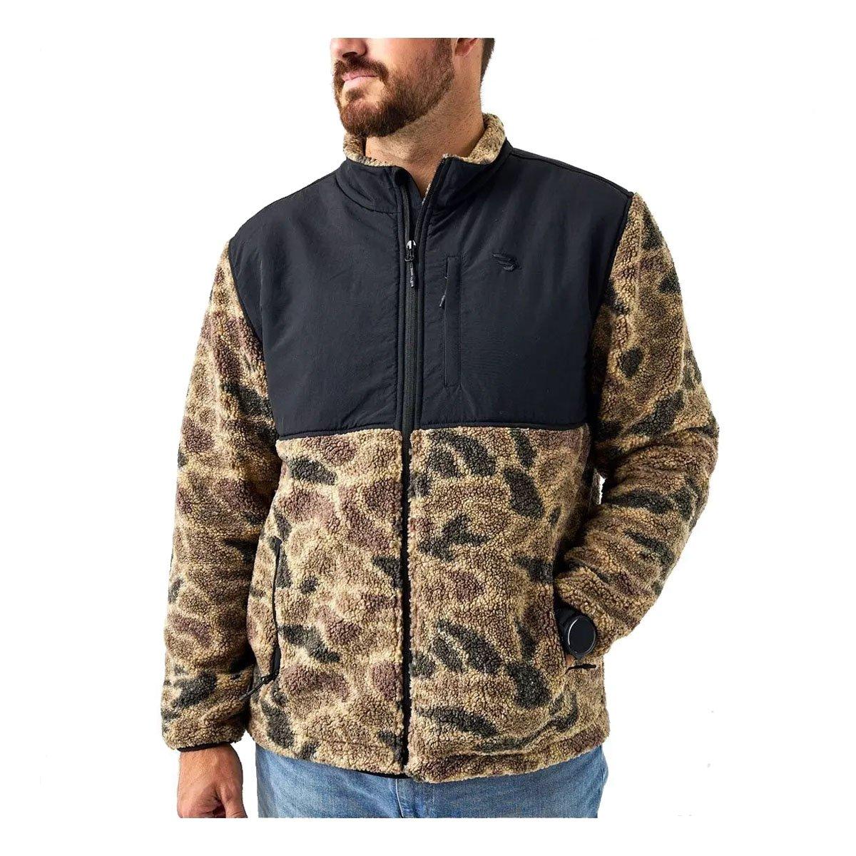 Men's BURLEBO Rocky Mountain Sherpa Full Zip - BURLEBO