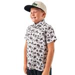Kids' Burlebo Performance Western Button Up Shirt - Thumbnail 1 of 3