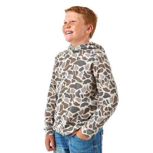 Kids' Burlebo Thermal Hoodie - Primary Image