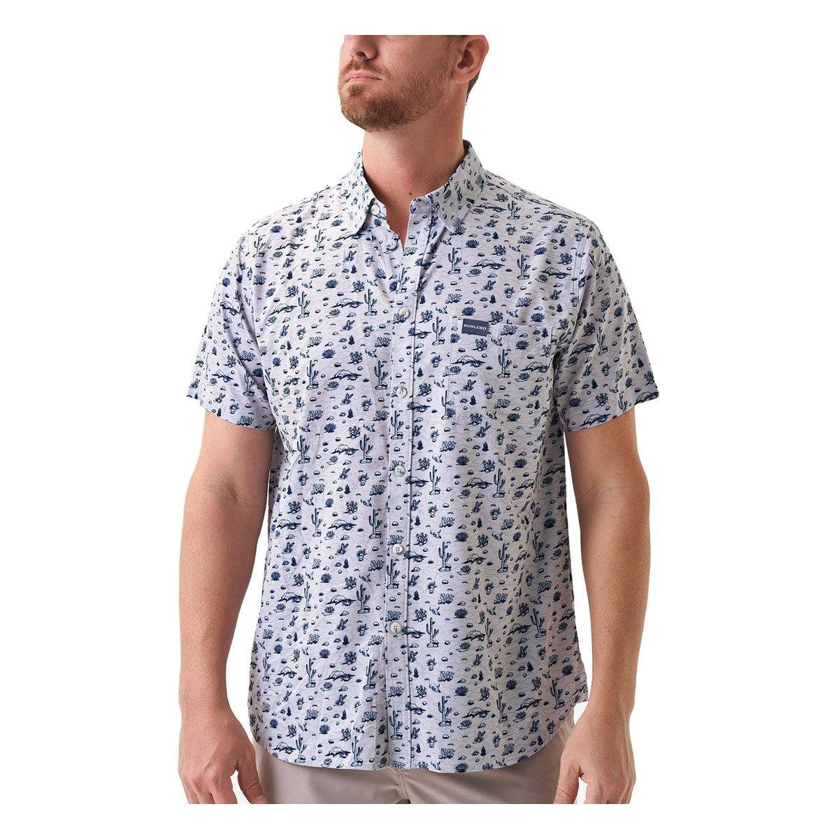 Men's BURLEBO Performance Button Up Shirt - BURLEBO
