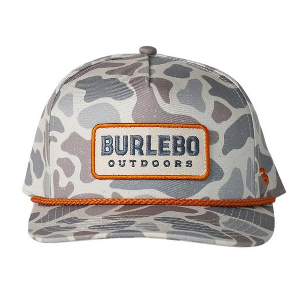 Kids' BURLEBO Hunting Season Snapback Hat One Size Classic Deer Camo