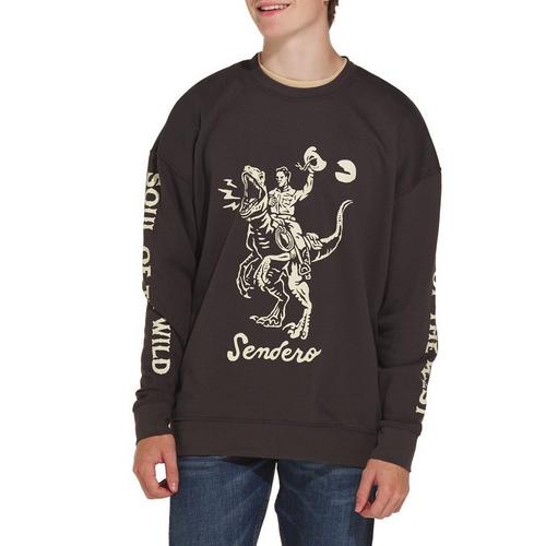 Men's Sendero Provisions Co. Veloci Wrangler Crewneck Sweatshirt - Primary Image