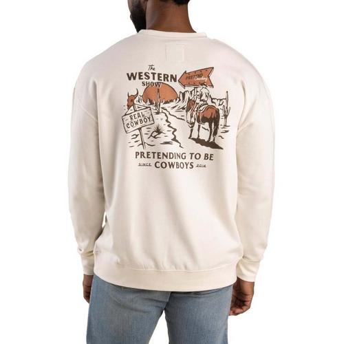 Men's Sendero Provisions Co. Western Show Crewneck Sweatshirt - Primary Image