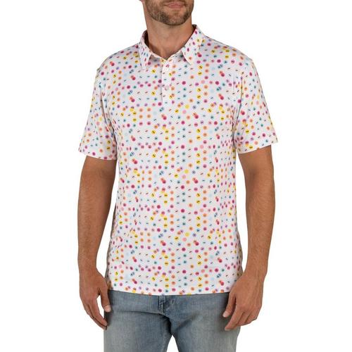 Men's Sendero Provisions Co. WhatABurger High Noon Performance Polo - Primary Image