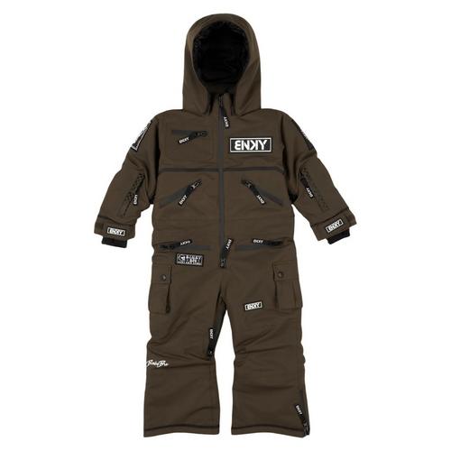 Toddler Binky Bro Chocolate Waterproof Snow Suit - Primary Image