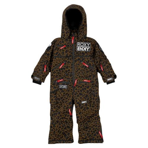 Toddler Binky Bro Roxy Cheetah Waterproof Snow Suit - Primary Image