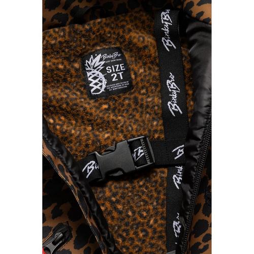 Toddler Binky Bro Roxy Cheetah Waterproof Snow Suit - Primary Image