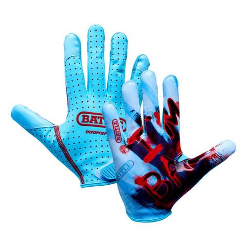 Adult Battle "I'm Back" Doom Speed Receiver Football Gloves - Primary Image