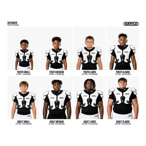 Youth Battle Defender Football Shoulder Pads | SCHEELS.com