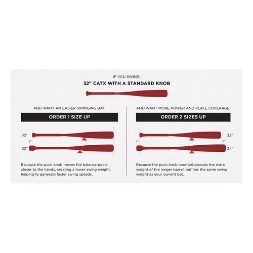 Marucci CATX Puck Knob BBCOR Baseball Bat - Primary Image