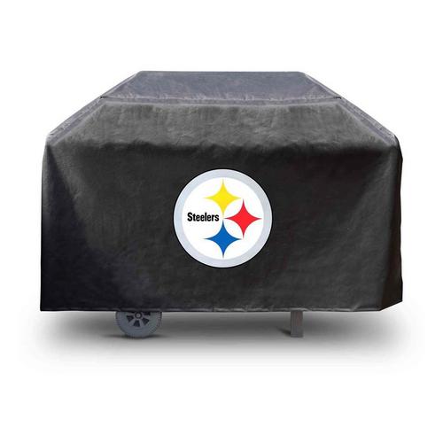 Logo Brands Pittsburgh Steelers 4 Burner Grill Cover - Primary Image