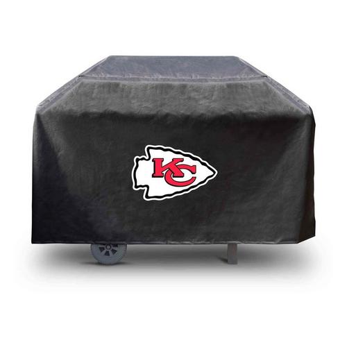 Logo Brands Kansas City Chiefs 4 Burner Grill Cover - Primary Image