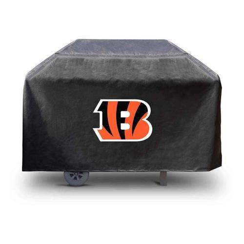 Logo Brands Cincinnati Bengals 4 Burner Grill Cover - Primary Image