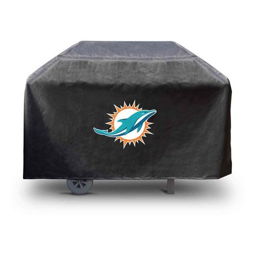 Logo Brands Miami Dolphins 4 Burner Grill Cover - Primary Image