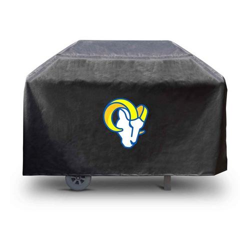 Logo Brands Los Angeles Rams 4 Burner Grill Cover - Primary Image