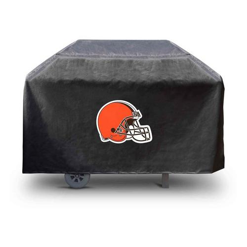 Logo Brands Cleveland Browns 4 Burner Grill Cover - Primary Image