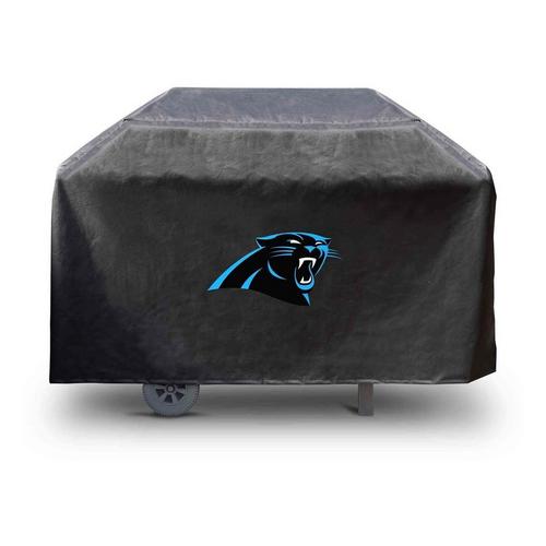 Logo Brands Carolina Panthers 4 Burner Grill Cover - Primary Image