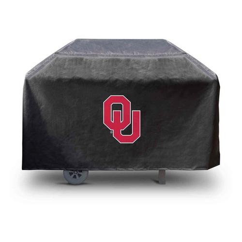 Logo Brands Oklahoma Sooners 4 Burner Grill Cover - Primary Image