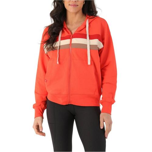 Women's Glyder Vintage Oversized Colorblock Full Zip Hoodie - Primary Image