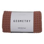 GEOMETRY Waffle Bath Towel - Thumbnail 4 of 5