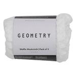 GEOMETRY Waffle Washcloth Set - Thumbnail 2 of 3