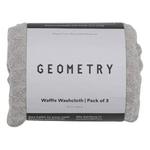 GEOMETRY Waffle Washcloth Set - Thumbnail 2 of 3