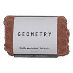 GEOMETRY Waffle Washcloth Set - Thumbnail 2 of 3