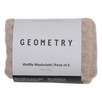 GEOMETRY Waffle Washcloth Set - Thumbnail 2 of 3