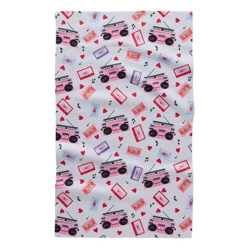 GEOMETRY Love Tea Towel - Primary Image