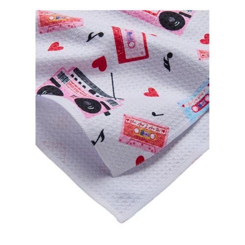 GEOMETRY Love Tea Towel - Primary Image
