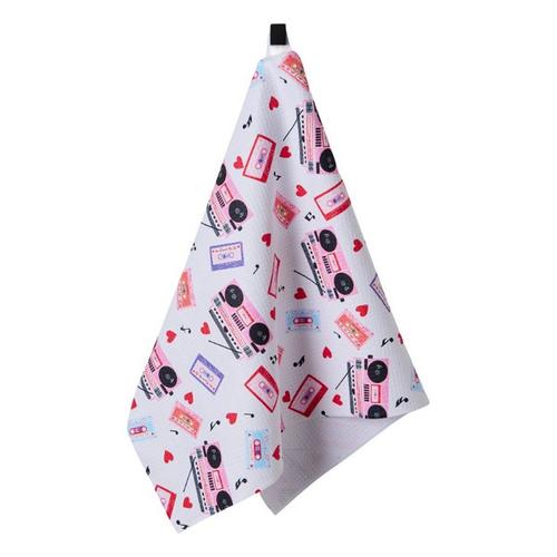 GEOMETRY Love Tea Towel - Primary Image