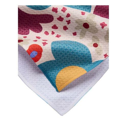 GEOMETRY Floral Tea Towel - Primary Image