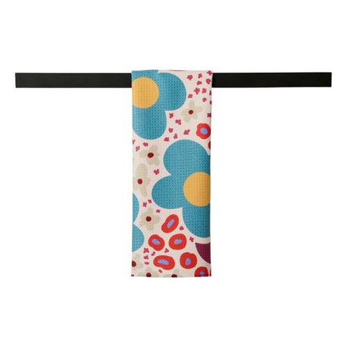 GEOMETRY Floral Tea Towel - Primary Image